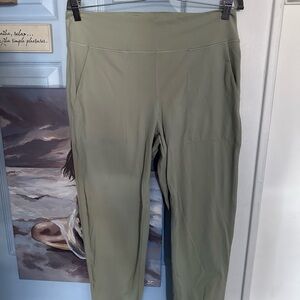 Women's Olive Green Joggers by Savvi